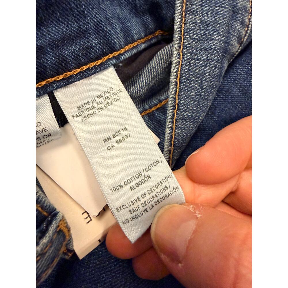 Lucky Brand Mid Rise Straight Jeans Womens 12/31 NWT - Picture 6 of 8